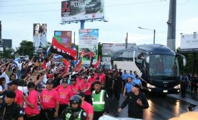 Daniel y Rosario junto al pueblo celebran 38 años del Repliegue a Masaya