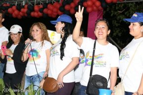 Daniel y Rosario junto al pueblo celebran 38 años del Repliegue a Masaya