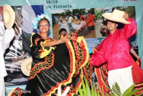 Daniel y Rosario junto al pueblo celebran 38 años del Repliegue a Masaya