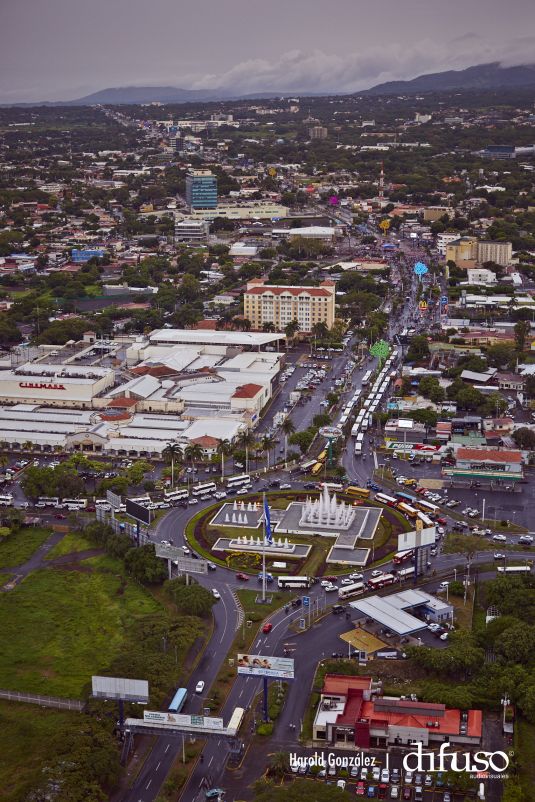 Imágenes aéreas del Repliegue a Masaya