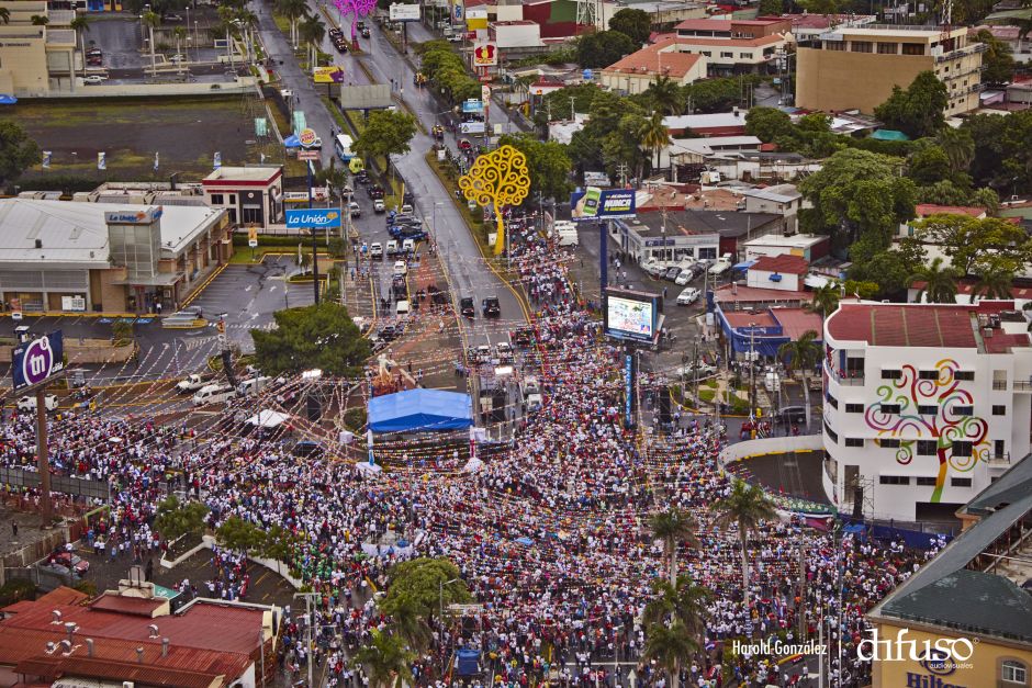 Imágenes aéreas del Repliegue a Masaya