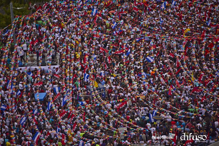 Imágenes aéreas del Repliegue a Masaya