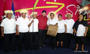 Daniel y Rosario junto al pueblo celebran 38 años del Repliegue a Masaya