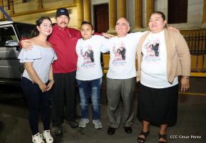Daniel y Rosario junto al pueblo celebran 38 años del Repliegue a Masaya
