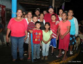 Daniel y Rosario junto al pueblo celebran 38 años del Repliegue a Masaya