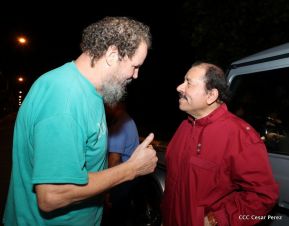 Daniel y Rosario junto al pueblo celebran 38 años del Repliegue a Masaya