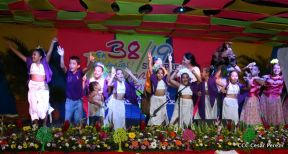 Daniel y Rosario junto al pueblo celebran 38 años del Repliegue a Masaya