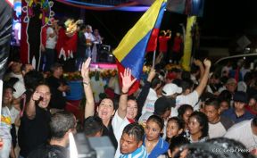 Daniel y Rosario junto al pueblo celebran 38 años del Repliegue a Masaya