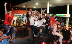 Daniel y Rosario junto al pueblo celebran 38 años del Repliegue a Masaya