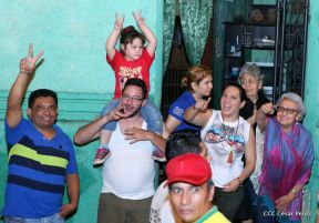 Daniel y Rosario junto al pueblo celebran 38 años del Repliegue a Masaya