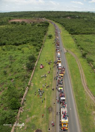 Caravanas de la Victoria llegan a Managua
