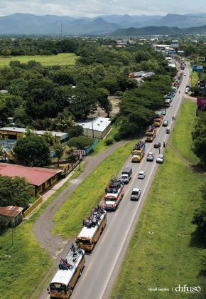Caravanas de la Victoria llegan a Managua