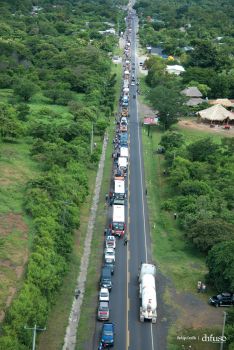 Caravanas de la Victoria llegan a Managua