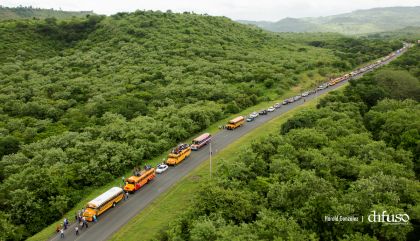 Caravanas de la Victoria llegan a Managua