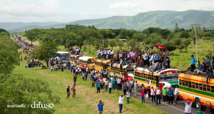 Caravanas de la Victoria llegan a Managua