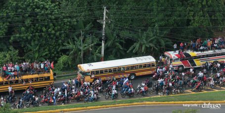 Caravanas de la Victoria llegan a Managua