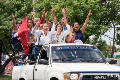 Caravanas de la Victoria llegan a Managua