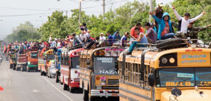 Caravanas de la Victoria llegan a Managua