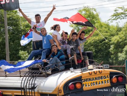 Caravanas de la Victoria llegan a Managua