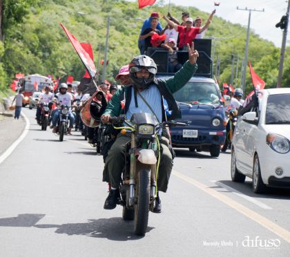 Caravanas de la Victoria llegan a Managua