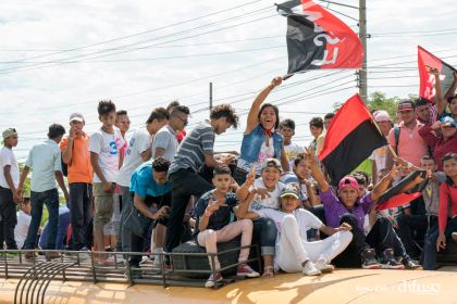 Caravanas de la Victoria llegan a Managua