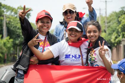 Caravanas de la Victoria llegan a Managua