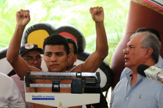 Dieron el peso... ¡y ahora van a la guerra!