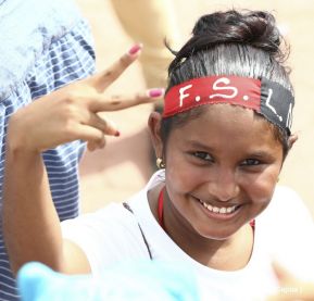 Rosario y Daniel celebran junto al pueblo 38 años de Revolución