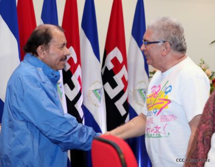 Daniel y Rosario en el XXIII encuentro del Foro de Sao Paulo