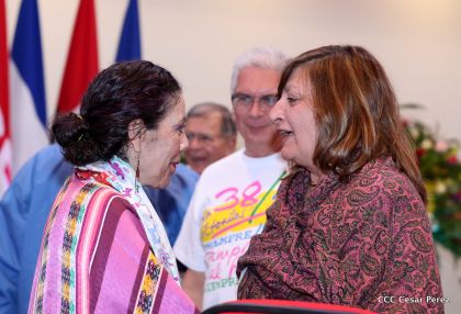Daniel y Rosario en el XXIII encuentro del Foro de Sao Paulo