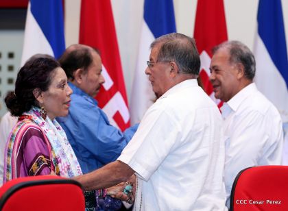 Daniel y Rosario en el XXIII encuentro del Foro de Sao Paulo