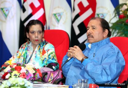 Daniel y Rosario en el XXIII encuentro del Foro de Sao Paulo