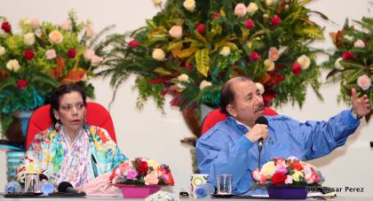 Daniel y Rosario en el XXIII encuentro del Foro de Sao Paulo