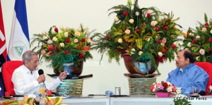 Daniel y Rosario en el XXIII encuentro del Foro de Sao Paulo