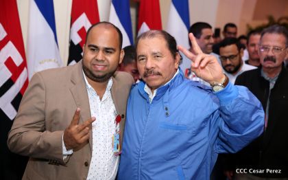 Daniel y Rosario en el XXIII encuentro del Foro de Sao Paulo