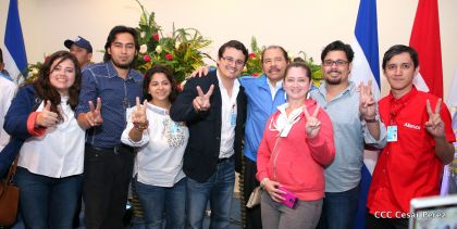 Daniel y Rosario en el XXIII encuentro del Foro de Sao Paulo