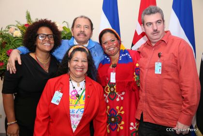 Daniel y Rosario en el XXIII encuentro del Foro de Sao Paulo