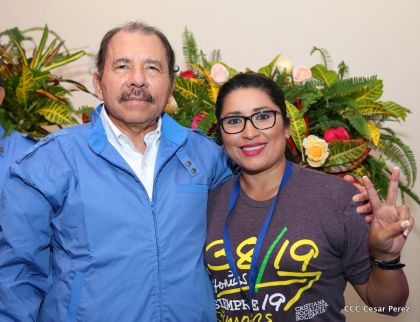 Daniel y Rosario en el XXIII encuentro del Foro de Sao Paulo