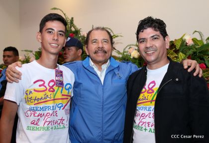 Daniel y Rosario en el XXIII encuentro del Foro de Sao Paulo