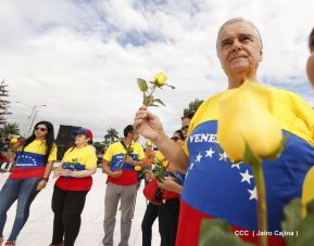 Nicaragua rinde homenaje al Comandante Eterno Hugo Chávez en el 63 aniversario de su natalicio