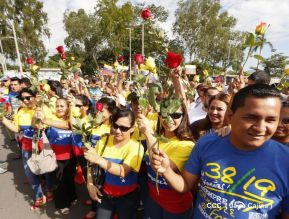 Nicaragua rinde homenaje al Comandante Eterno Hugo Chávez en el 63 aniversario de su natalicio