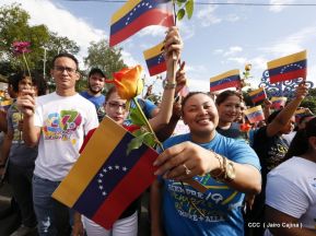 Nicaragua rinde homenaje al Comandante Eterno Hugo Chávez en el 63 aniversario de su natalicio