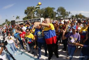 Nicaragua rinde homenaje al Comandante Eterno Hugo Chávez en el 63 aniversario de su natalicio