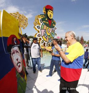 Nicaragua rinde homenaje al Comandante Eterno Hugo Chávez en el 63 aniversario de su natalicio