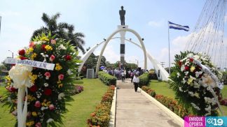 Juventud Sandinista rinde homenaje al mártir Rigoberto López Pérez