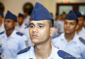 Acto del 38 aniversario de la Fuerza Aérea del Ejército de Nicaragua