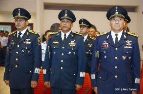 Acto del 38 aniversario de la Fuerza Aérea del Ejército de Nicaragua