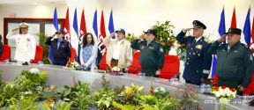 Acto del 38 aniversario de la Fuerza Aérea del Ejército de Nicaragua