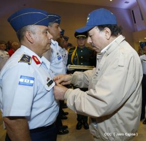 Acto del 38 aniversario de la Fuerza Aérea del Ejército de Nicaragua