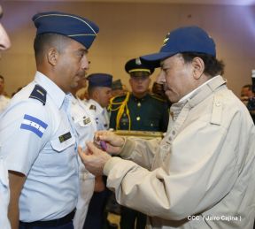 Acto del 38 aniversario de la Fuerza Aérea del Ejército de Nicaragua